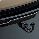 Range Rover 2022 - 2024, буксировка багажа на прицепе, фаркопе.
