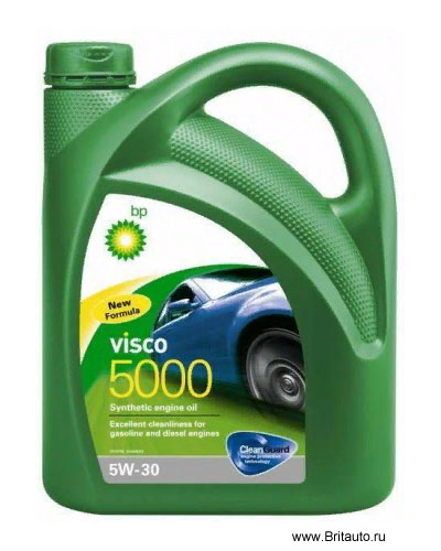 Масло моторное BP Vasco 5000 5W-30, в расфасовке 4Л