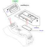 Пер. панель панели приборов range rover sport 2014м.г., отделка - шпон satin zebrano