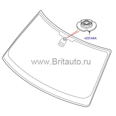 Стекло лобовое (с датчиком дождя,обогревом,отражением,land rover range rover 2010-2012