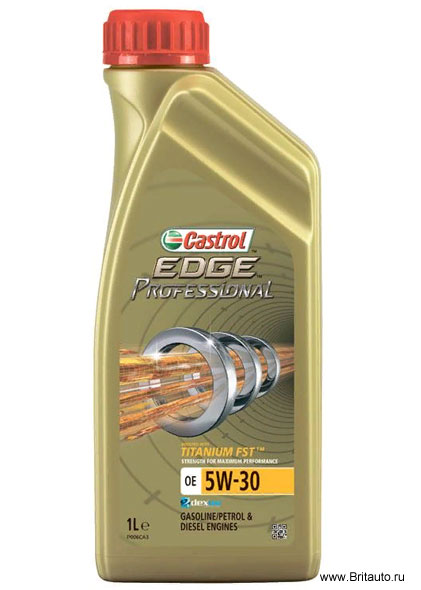 Моторное масло Castrol EDGE Professional OE 5W-30 Titanium FST, в расфасовке 1Л.