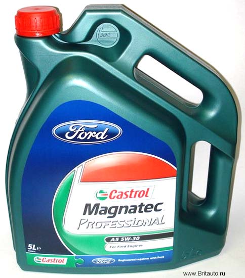 Масло моторное Castrol Magnatec Professional A5 5W-30 Ford, в расфасовке 5Л.