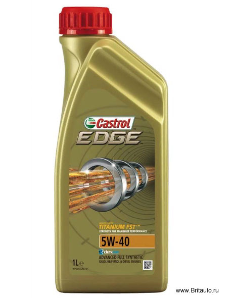 Масло моторное Castrol Edge Titanium FST 5W-40, в расфасовке 1Л.